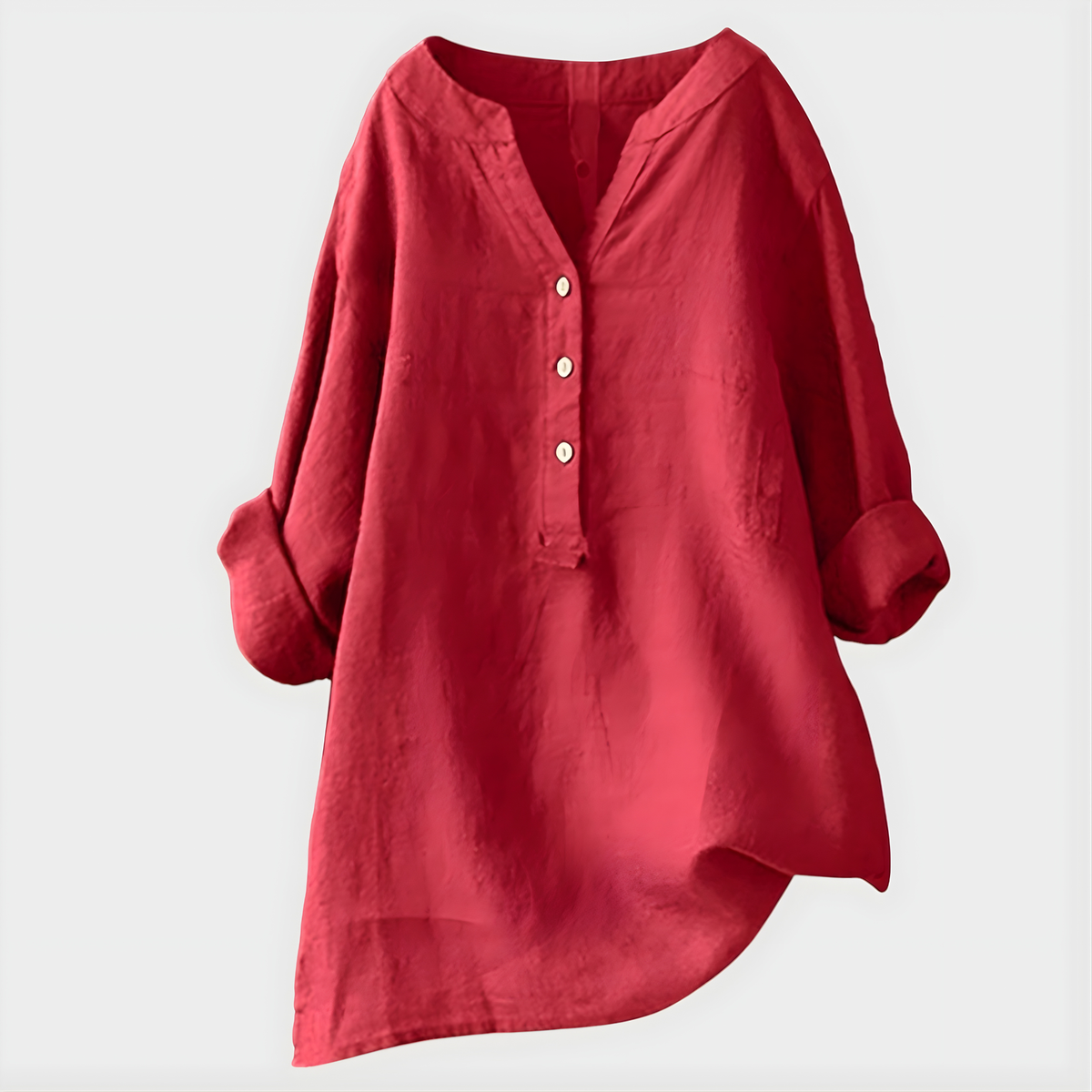 Veronique Elegant V-Neck Blouse