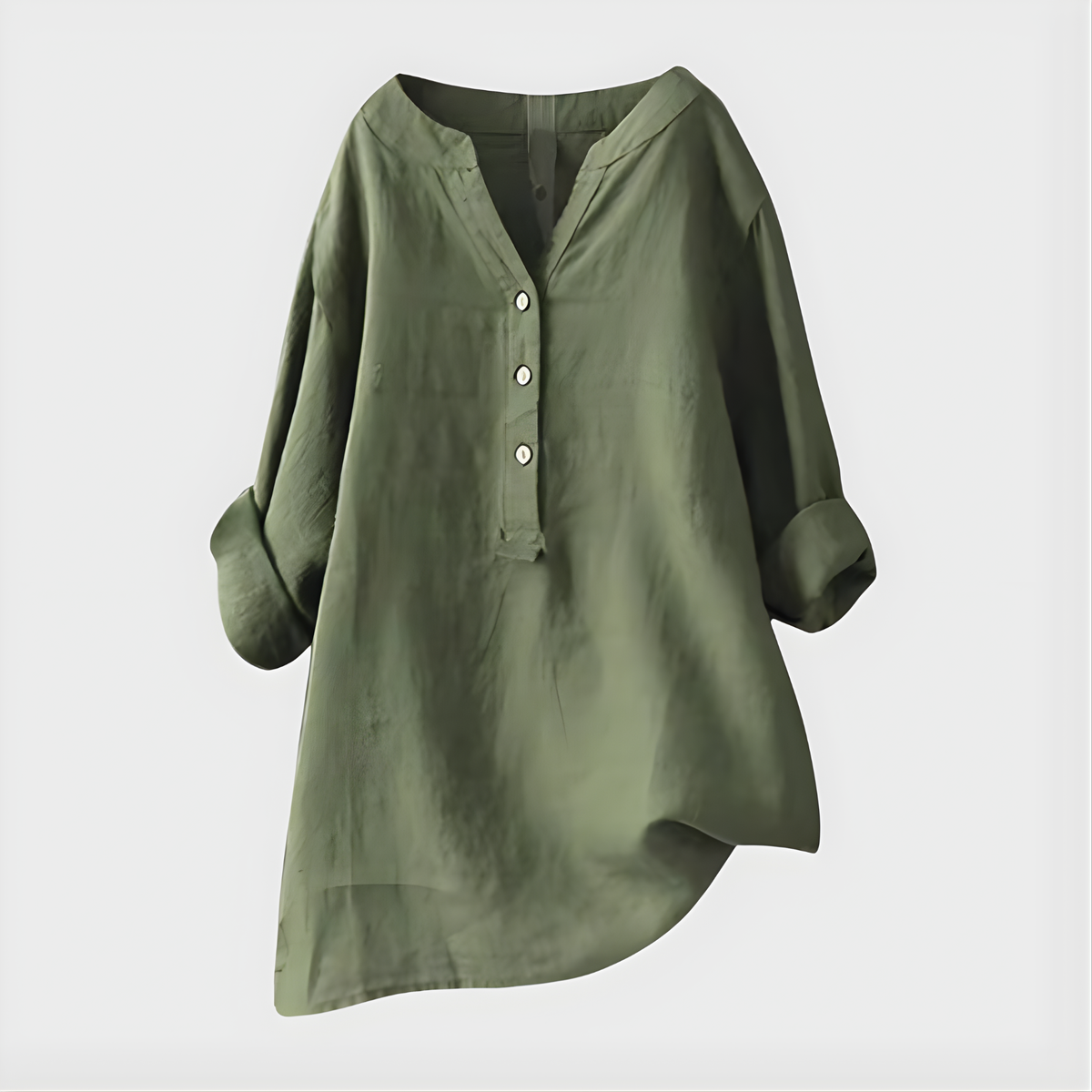 Veronique Elegant V-Neck Blouse