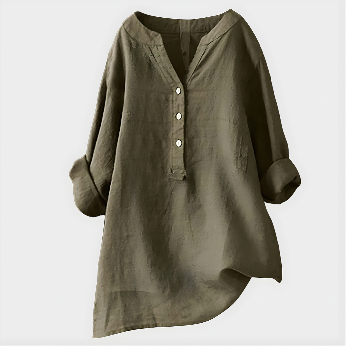 Veronique Elegant V-Neck Blouse