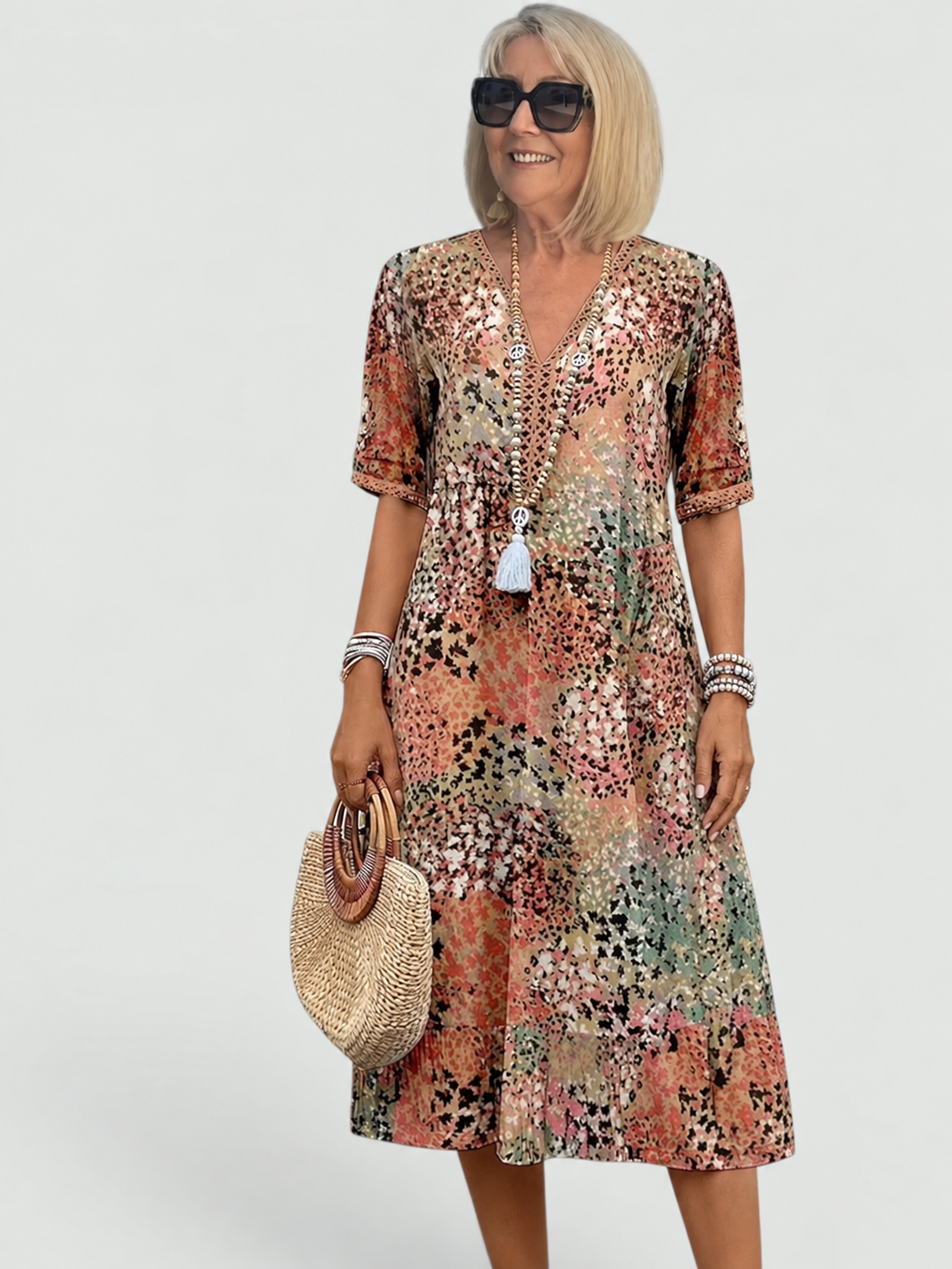 Jessica™  Effortless Midi Dress