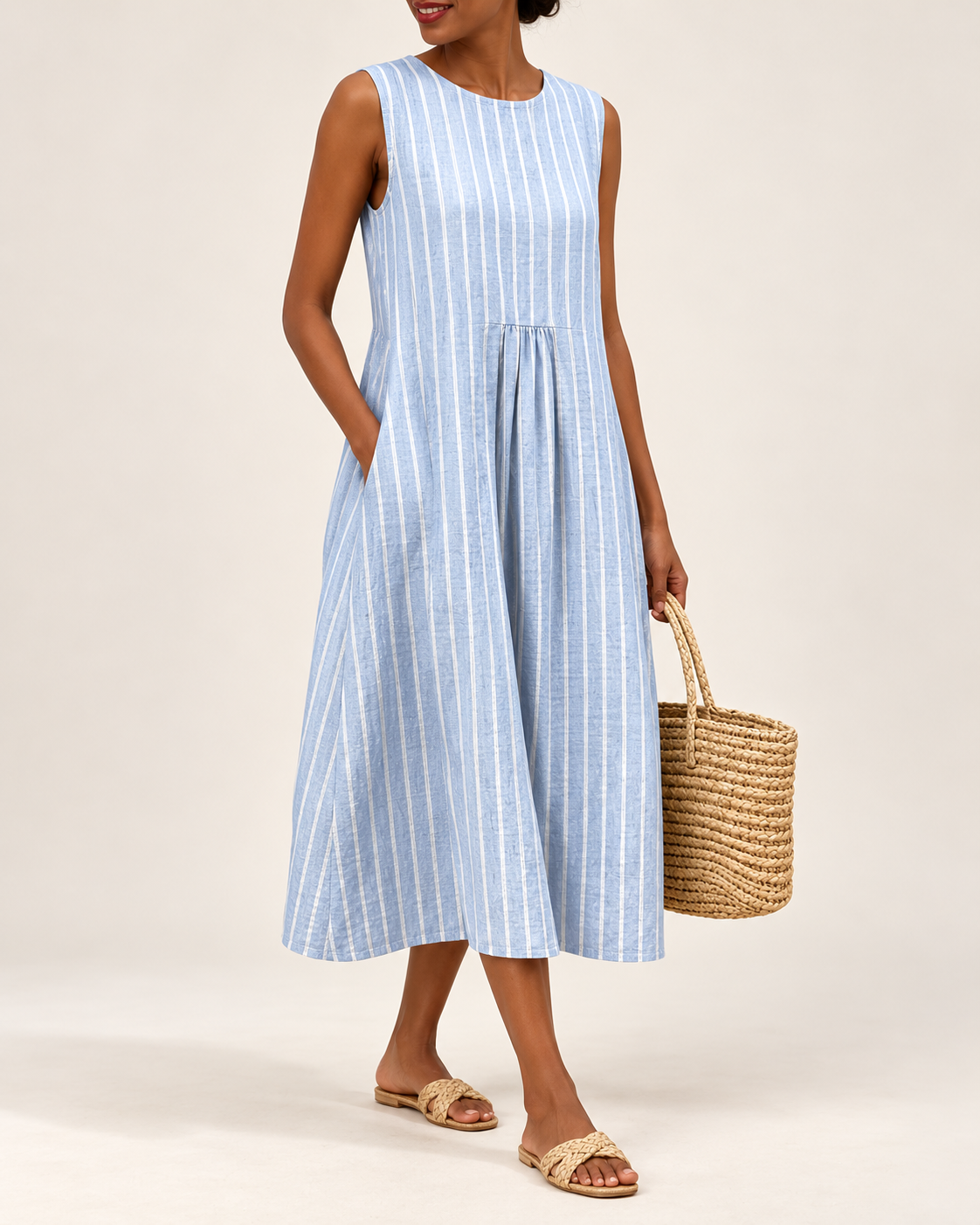 Dina | Printed Midi Dress