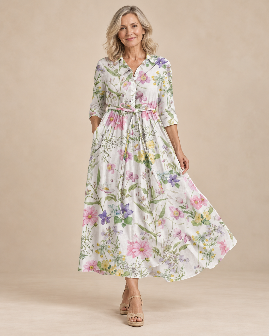 Sadie™ | Breezy Floral Summer Dress