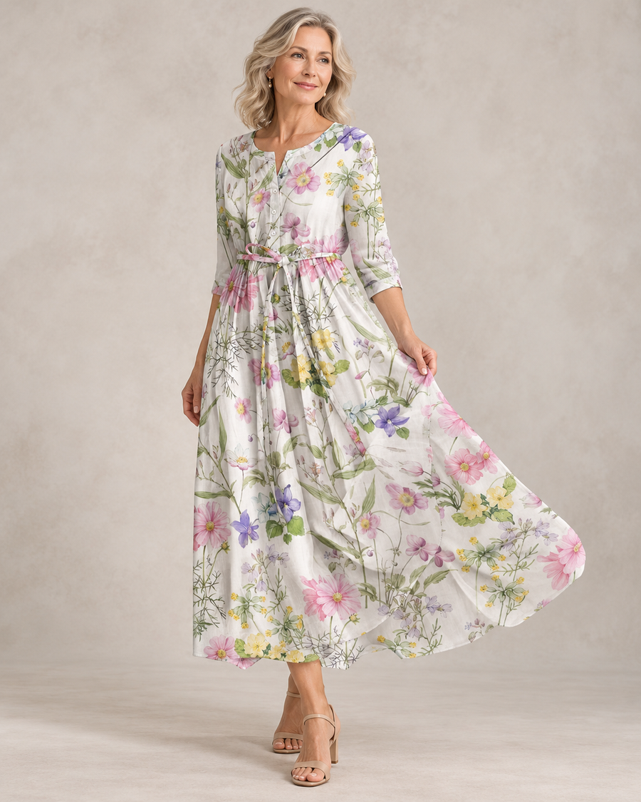 Sadie™ | Breezy Floral Summer Dress