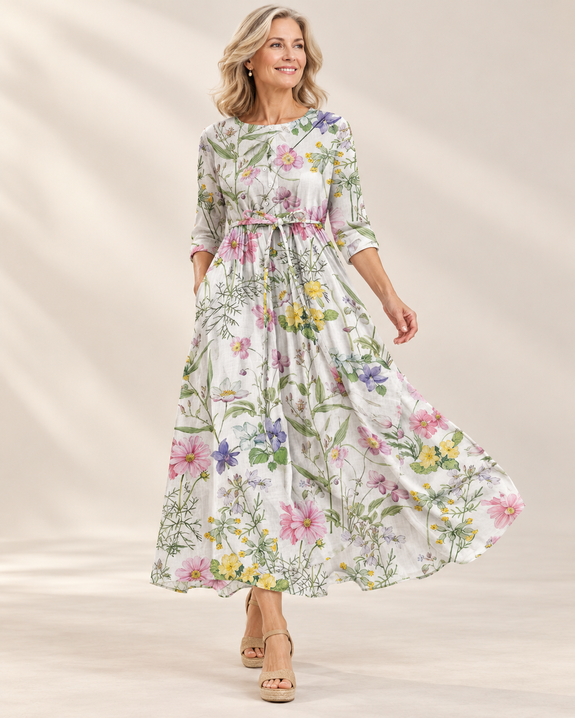 Sadie™ | Breezy Floral Summer Dress