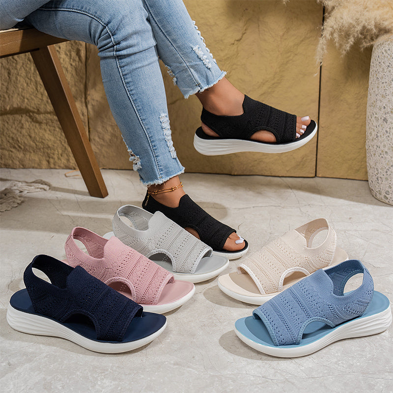 Tina™ Breathable Knit Platform Sandals